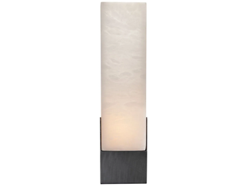COVET TALL BOX BATH SCONCE - Alabaster wall light for bathroom by Visual Comfort Europe - view 2